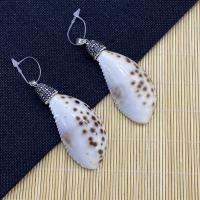 Shell Pendants Zinc Alloy with Rhinestone Clay Pave & Shell mixed colors Sold By PC