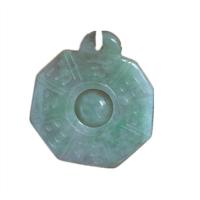 Jadeite Pendant Carved green Sold By PC