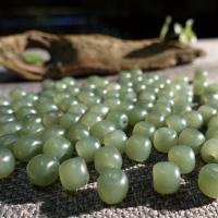 Natural Jade Beads Hetian Jade DIY Sold By PC
