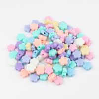 Opaque Acrylic Beads Flower DIY mixed colors Approx 2mm Sold By Bag