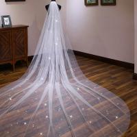 Gaze Véu de casamento, feito à mão, Sustentável & joias de moda, 3000x4000mm, vendido por PC