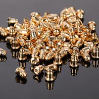 Iron Ear Nut Component Bullet plated anti-skidding & DIY Sold By Bag
