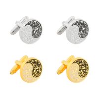 Cufflinks Zinc Alloy plated stoving varnish & for man Sold By Pair
