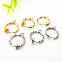 Stainless Steel Clip On Earring Finding 12.50mm Sold By Bag