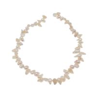 Keshi Cultured Freshwater Pearl Beads irregular  white Sold Per Approx 15.35 Inch Strand
