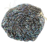 Perline di quarzo naturale placcatura, Cerchio, lucido, DIY & sfaccettati, colori misti, Lunghezza 38 cm, 10Strandstrefolo/borsa, Venduto da borsa