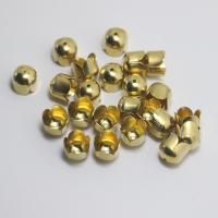 Caps Pérola de bronze, cobre, Flor, cor original, 8.50x8.10x0.40mm, Aprox 100PCs/Bag, vendido por Bag