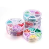 Ondoorzichtige Glas rocailles, Seedbead, DIY, meer kleuren voor de keuze, 3mm, 1800pC's/box, Verkocht door box