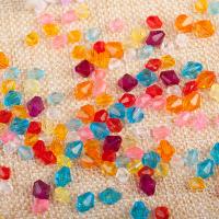 Transparent Acrylic Beads Rhombus Approx Sold By Bag