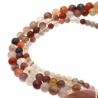 Natürliche Botswana Achat Perlen, DIY, gemischte Farben, verkauft per 38 cm Strang
