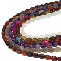 Agate Beads Drum DIY & faceted & twist Sold Per 38 cm Strand