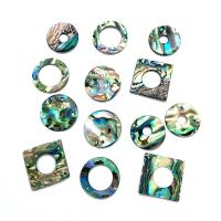 Natural Abalone Shell Pendants DIY 18-28mm Sold By PC