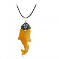 Agate Jewelry Pendants with Tourmaline & Rhinestone Clay Pave & Brass silver color plated fashion jewelry Sold By PC