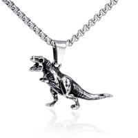 Stainless Steel Animal Pendants 304 Stainless Steel Dinosaur Sold By PC