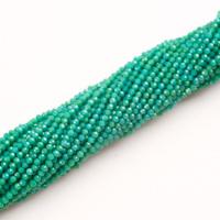 Φυσικά Χάντρες Πράσινη Agate, Γύρος, γυαλισμένο, DIY & πολύπλευρη, πράσινος, 4mm, Sold Per 14.96 inch Strand