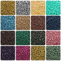 Ogenomskinligt glas Seed Beads, Seedbead, ugnstorkande lack, DIY, fler färger för val, 3mm, 1000PC/Bag, Säljs av Bag