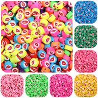 Polymer Clay Beads Lip DIY 10mm Sold By Bag