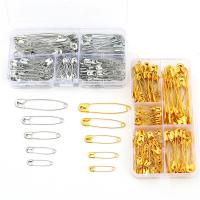 Stainless Steel Safety Pin plated DIY - Sold By Box