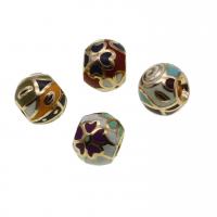 Brass Jewelry Beads DIY & enamel 10mm Sold By PC
