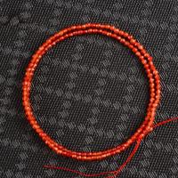 Natural Red Agate Beads, Round, polished, DIY & faceted, red, 3mm, Sold Per 14.96 Inch Strand