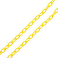 Akryl kæde, du kan DIY & oval kæde, flere farver til valg, 13x7.50mm, Længde 15.75 inch, 4Strands/Bag, Solgt af Bag