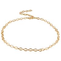 Zinc Alloy Waist Chain Unisex golden nickel lead & cadmium free 10mm Length Approx 95 cm Sold By PC