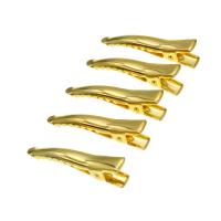 Alligator Hair Clip Zinc Alloy for woman 34mm Sold By PC