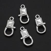 Zinc Alloy Lobster Clasp silver color 27mm Sold By Bag