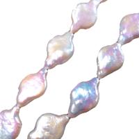 Keishi kultivované sladkovodní perle, perla, DIY, 11-12mm, Prodáno za Cca 15 inch Strand