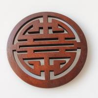 Wood Pendants Round 50mm Sold By PC