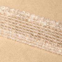 Naturliga Clear Quartz pärlor, Rund, polerad, DIY & olika storlek för val, Crystal Foiled, 4-12mm, Såld Per 14.96 inch Strand