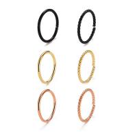 Zinc Alloy Nose Piercing Jewelry plated Unisex nickel lead & cadmium free Sold By Set