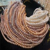 Cultured Round Freshwater Pearl Beads DIY 7-8mm Approx Sold By Strand