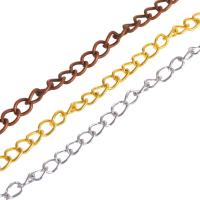 Iron Twist Oval řetěz, Železo, více barev na výběr, Prodáno By m