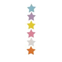 Wood Hair Accessories DIY Findings Star printing Sold By PC
