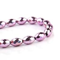 Hematite Beads Oval DIY & faceted Sold Per 14.96 Inch Strand