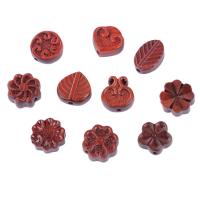 Red Sandalwood Willow grânulos, miçangas, esculpidas, DIY & Vario tipos a sua escolha, vendido por PC