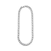 Stainless Steel Chain Necklace 304 Stainless Steel Vacuum Plating Unisex silver color Sold By PC