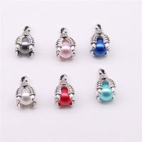Acrylic Pendants Zinc Alloy with Acrylic silver color plated fashion jewelry nickel lead & cadmium free Sold By PC