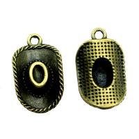 Zinc Alloy Hat Pendants plated fashion jewelry nickel lead & cadmium free Sold By PC