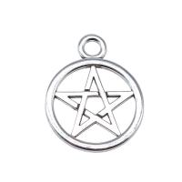 Zinc Alloy Pendants Star plated fashion jewelry nickel lead & cadmium free Sold By PC