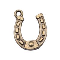 Zinc Alloy Pendants Letter U plated fashion jewelry nickel lead & cadmium free Sold By PC