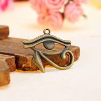 Zinc Alloy Pendants Eye plated DIY & hollow nickel lead & cadmium free Sold By PC