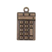Zinc Alloy Pendants Calculator plated Sold By PC