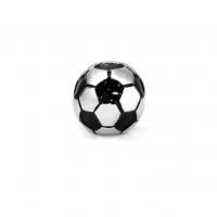 316L Stainless Steel European Large Hole Beads Football Vacuum Ion Plating DIY & enamel Sold By PC