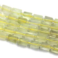 Lemon Quartz Beads Rectangle DIY yellow Sold Per Approx 39 cm Strand