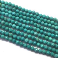 Turkos pärlor, polerad, DIY & fasetterad, blå, Såld Per Ca 39 cm Strand