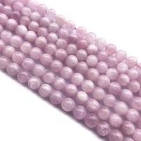 Kunzit Perle, rund, poliert, DIY, violett, 8mm, verkauft per ca. 39 cm Strang