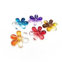 Hair Accessories DIY Findings Acrylic Flower 31mm Approx Sold By Bag