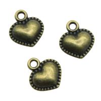 Zinc Alloy Heart Pendants plated Sold By PC